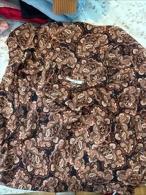 Women’s maxi dress Nili Lotan- Brown Paisley